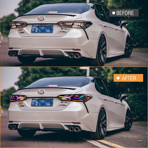NTXGlow LED Tail Lights (2018-2024 Toyota Camry 8th Gen) - JSI Racing 