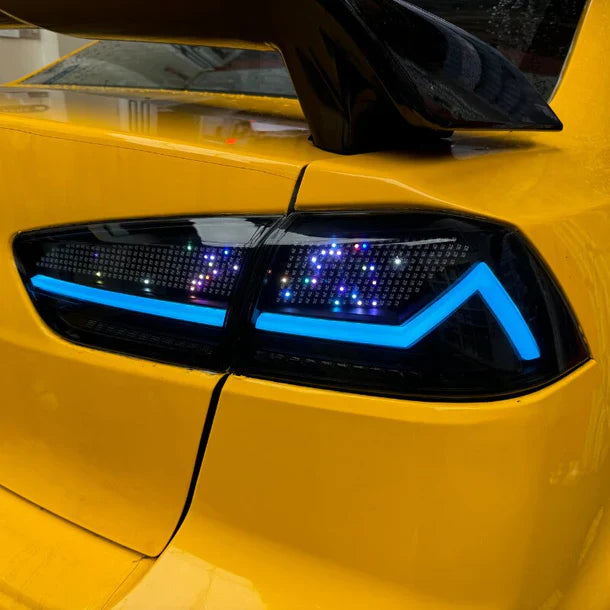 NTXGlow Matrix RGB LED Tail Lights (2008-2018 Mitsubishi Lancer) - JSI Racing 