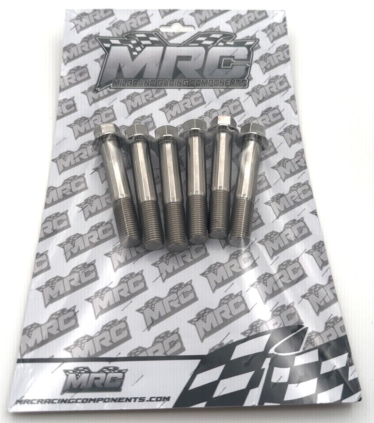 MRC Racing Components Raw Titanium Transmission to Engine Bolt Kit B/D Series MRC Racing Components