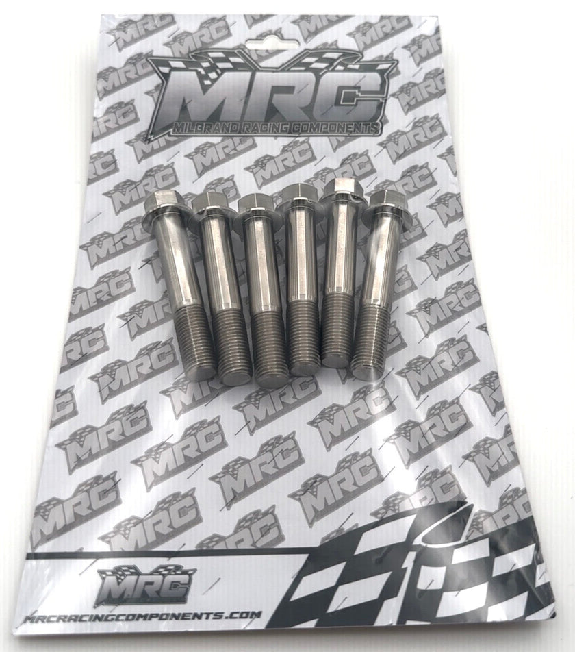MRC Racing Components Raw Titanium Transmission to Engine Bolt Kit B/D Series MRC Racing Components