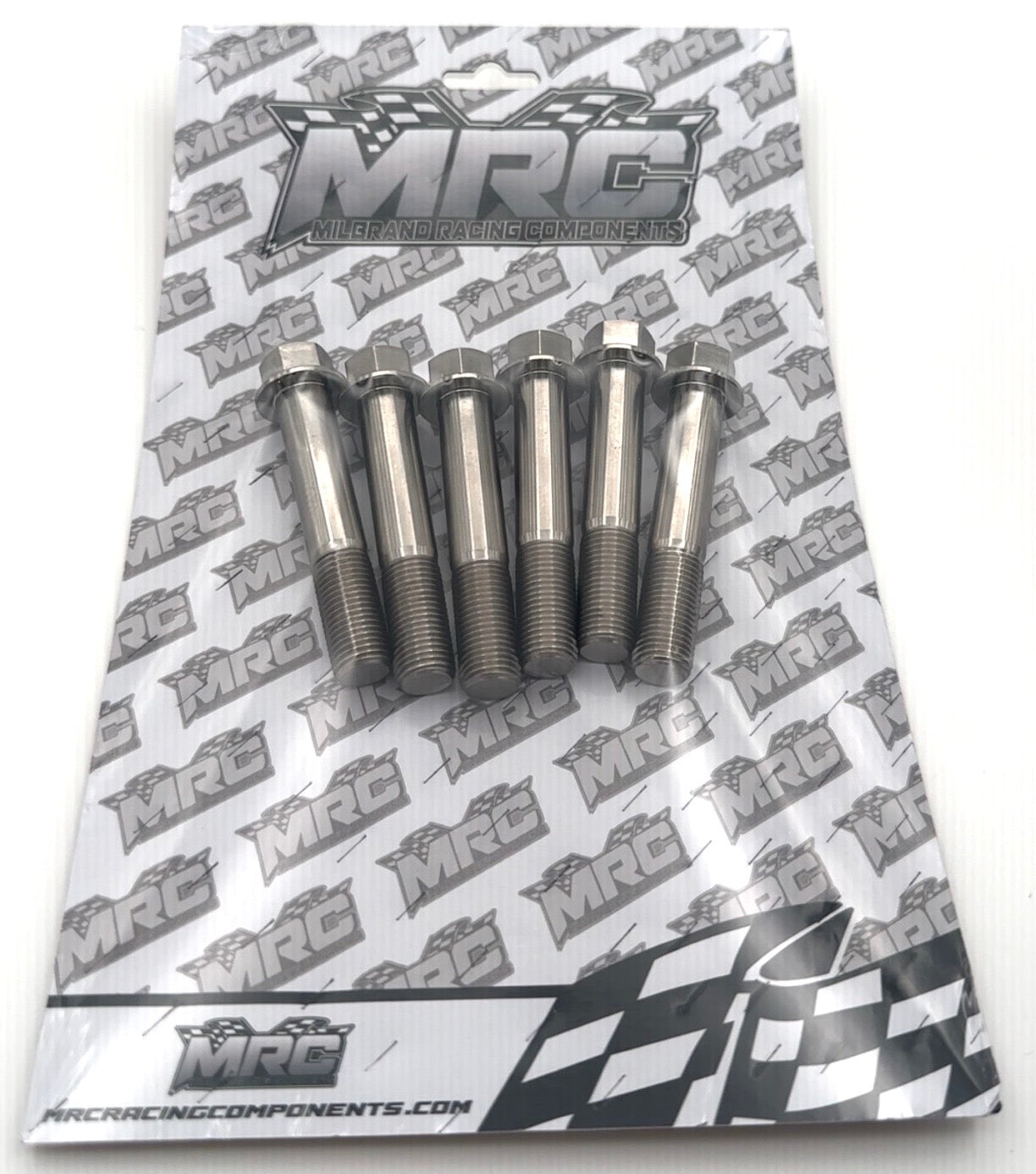 MRC Racing Components Raw Titanium Transmission to Engine Bolt Kit B/D Series MRC Racing Components