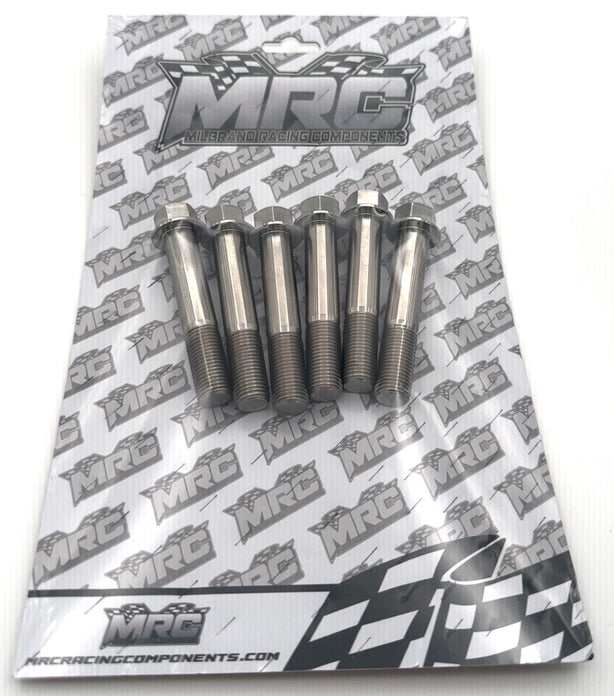 MRC Racing Components Raw Titanium Transmission to Engine Bolt Kit B/D Series MRC Racing Components