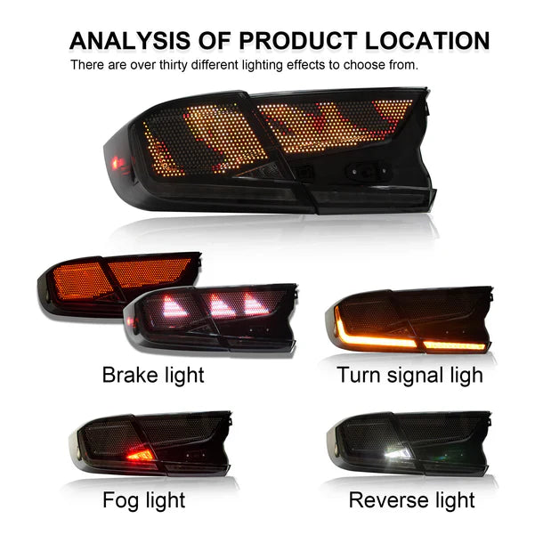 NTXGlow Matrix RGB LED Tail Lights (2018-2022 Honda Accord) - JSI Racing 