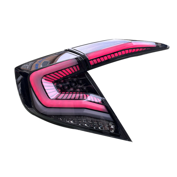 2016-2021 Honda Civic Sedan LED Tail Lights RGB - JSI Racing 