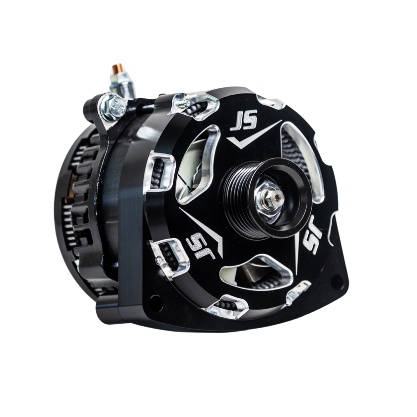 1996-2024 GM Billet High Output Alternator (Black) - JSI Racing