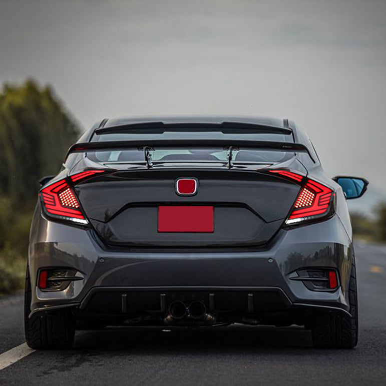 NTXGlow LED Tail Lights V3 (2016-2021 Honda Civic) - JSI Racing 