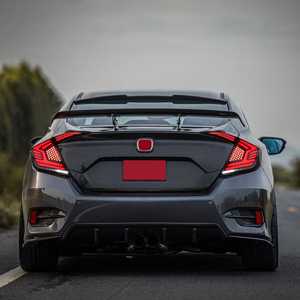 NTXGlow LED Tail Lights V3 (2016-2021 Honda Civic) - JSI Racing 