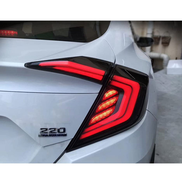 NTXGlow LED Tail Lights V1 (2016-2021 Honda Civic) - JSI Racing 