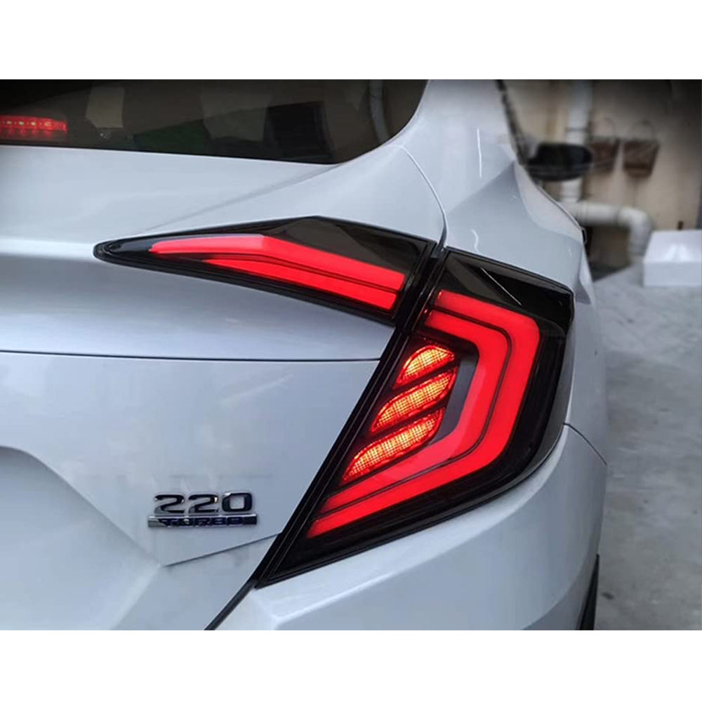 NTXGlow LED Tail Lights V1 (2016-2021 Honda Civic) - JSI Racing 