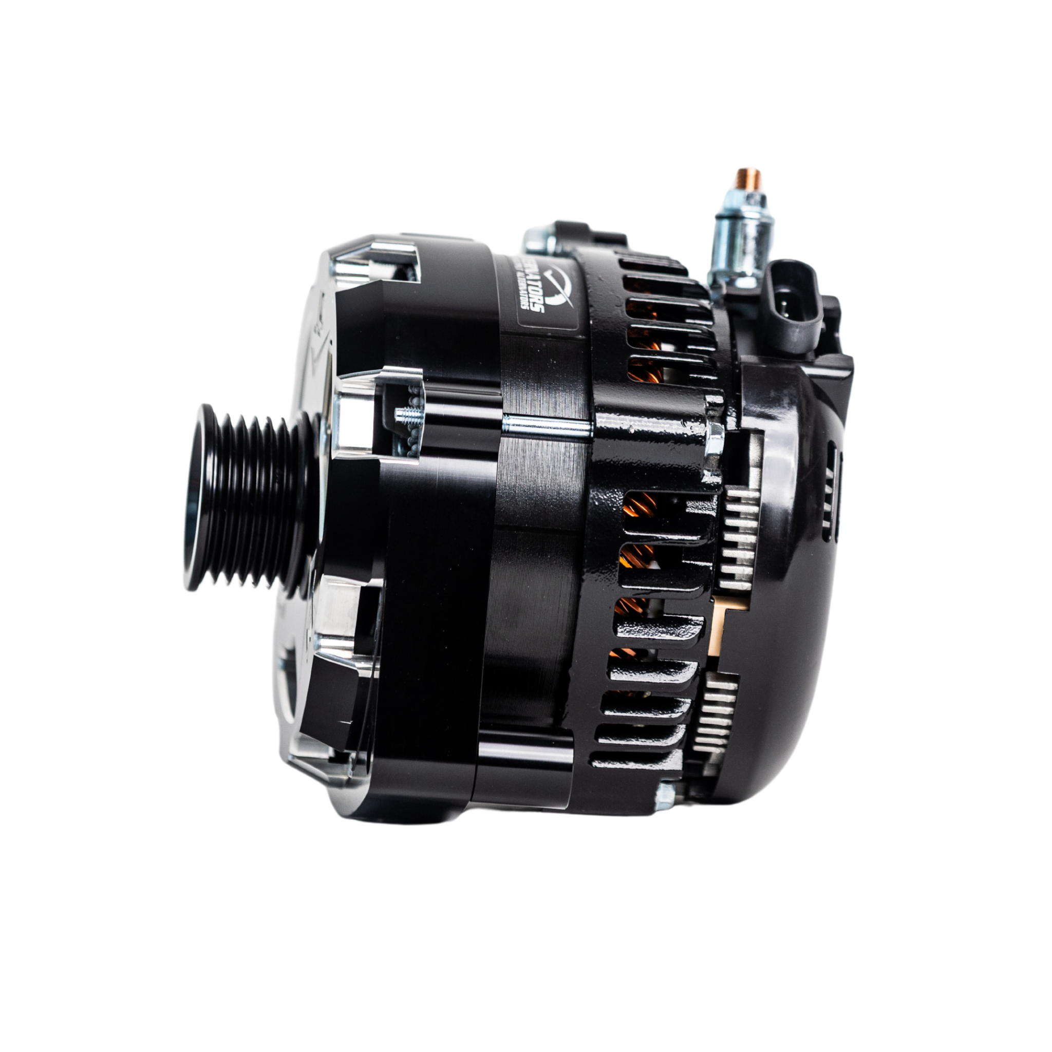 1996-2024 GM Billet High Output Alternator (Black) - JSI Racing