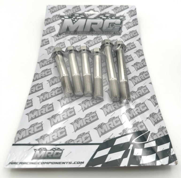 MRC Racing Components Honda/Acura K-Series Titanium Trans to Engine Bolt Kit Raw Finish MRC Racing Components
