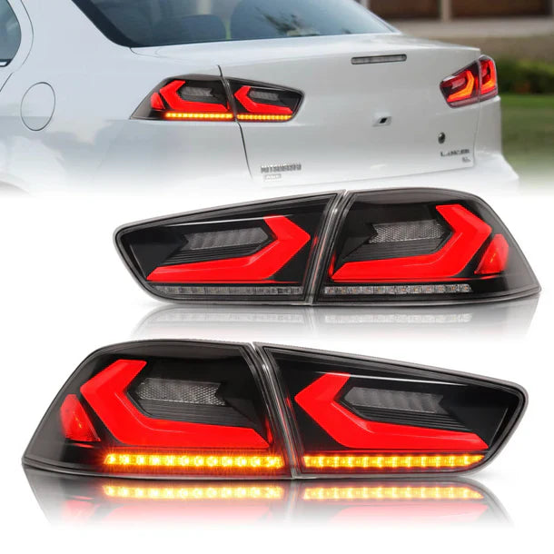 NTXGlow LED Tail Lights RGB/Plug N Play (2008-2018 Mitsubishi Lancer)) - JSI Racing 
