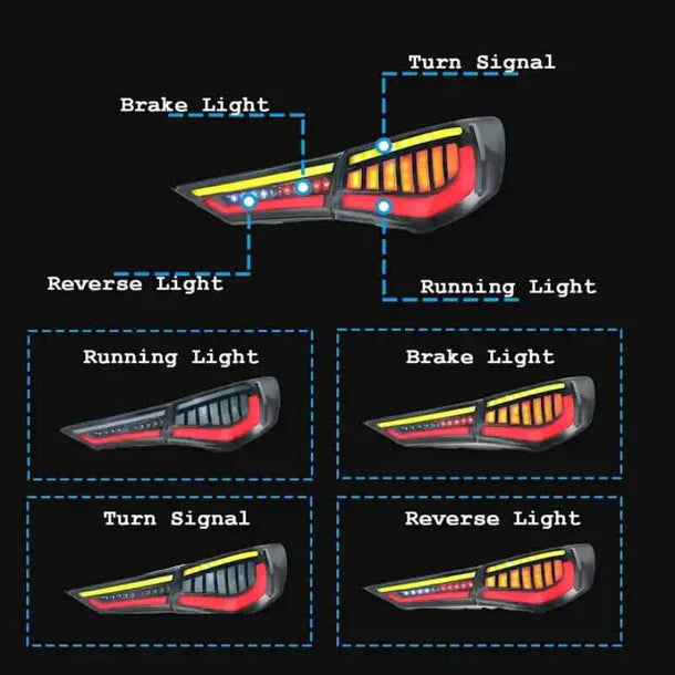 NTXGlow Tail Lights (2020-2023 Nissan Sentra) - JSI Racing 