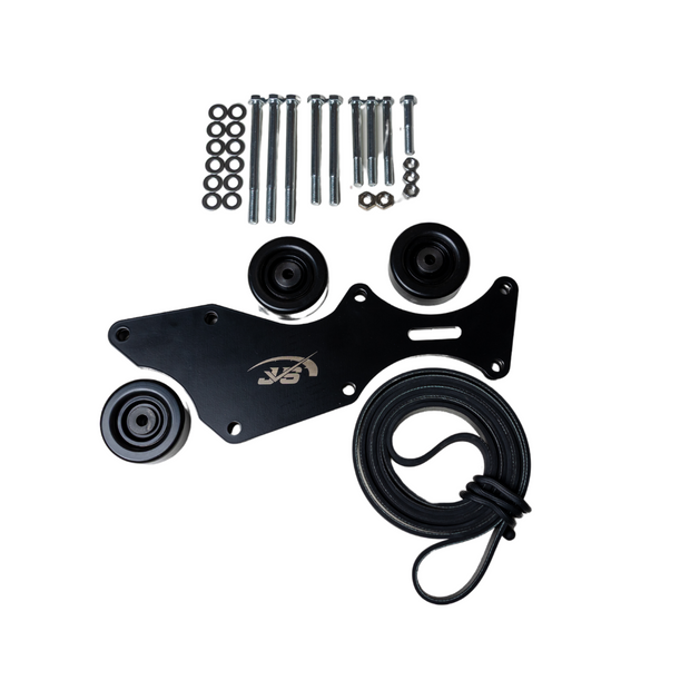 Triple Alternator Bracket Kit – 2000-2013 GM/Chevy Trucks (5.3L, 4.8L, 6.0L, 6.2L V8) - JSI Racing