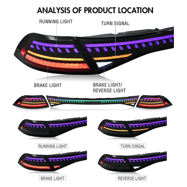 2023-2024 Honda Accord 11th Gen Tail Lights - JSI Racing 