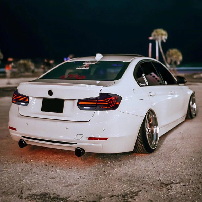 NTXGlow Custom Tail Lights (2013-2018 BMW 3 Series F30) - JSI Racing 