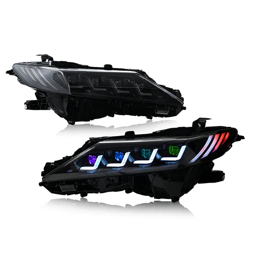 2018-2024 Toyota Camry Le Se Xle Xse Trd Quad Projectors Headlights - JSI Racing 
