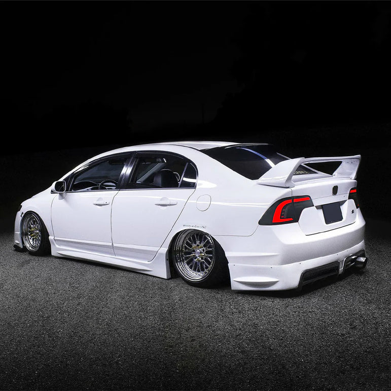 2006-2011 Civic Sedan LED Plug And Play Tail Lights - JSI Racing 