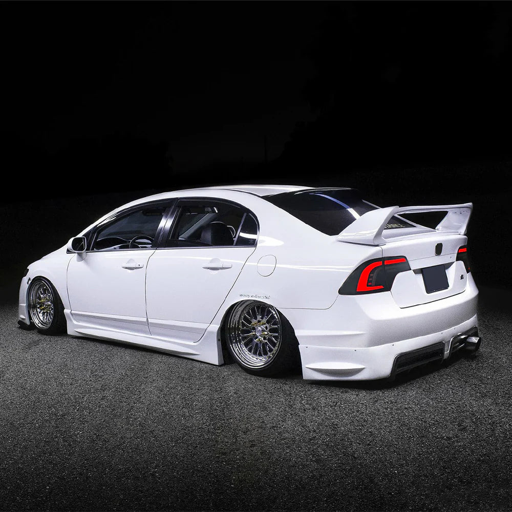 2006-2011 Civic Sedan LED Plug And Play Tail Lights - JSI Racing 