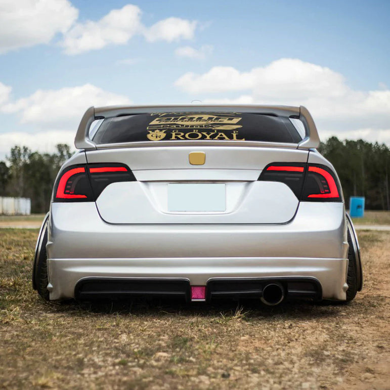 2006-2011 Civic Sedan LED Plug And Play Tail Lights - JSI Racing 