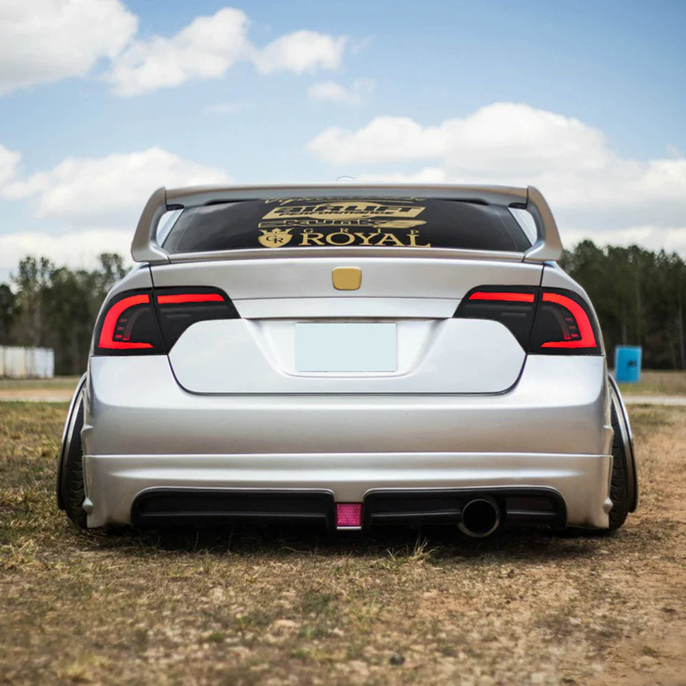 2006-2011 Civic Sedan LED Plug And Play Tail Lights - JSI Racing 