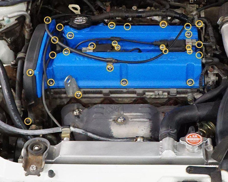 Stage 2 Titanium Hardware Engine Kit - 4G63 Engine - JSI Racing 