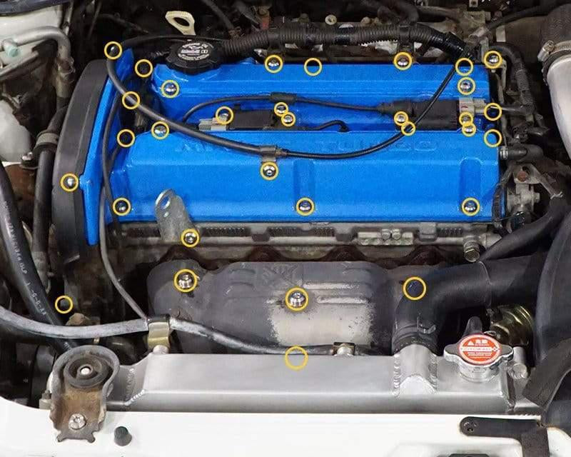 Stage 3 Titanium Hardware Engine Kit - 4G63 Engine - JSI Racing 