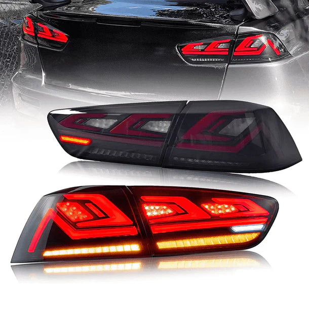 NTXGlow Tail Lights (2008-2020 Mitsubishi Lancer Evo X) - JSI Racing 