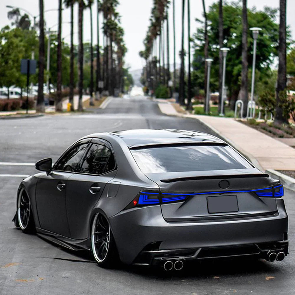 NTXGlow RGB Tail Lights 2014-2021 Lexus IS250 IS300 IS350 IS500 IS200t - JSI Racing 