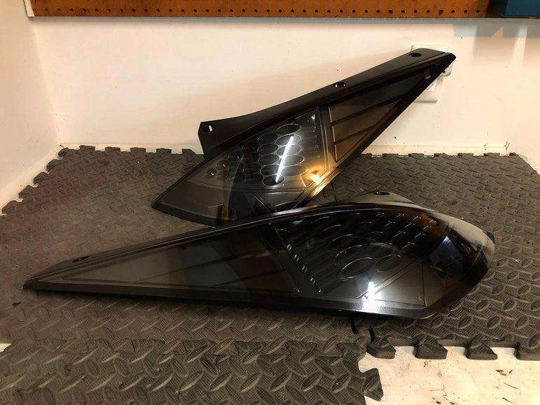 NTXGlow All Black Housing Tail Lights (Nissan 350Z) - JSI Racing 