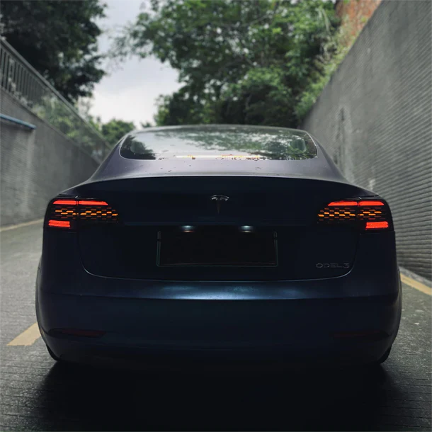 NTXGlow Tail Lights (2017+ Tesla Model 3/Y) - JSI Racing 
