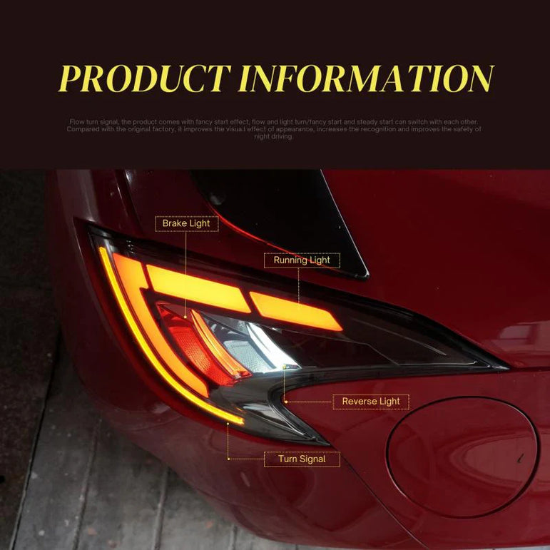 NTXGlow LED Tail Lights (2009-2021 Nissan 370Z) - JSI Racing 