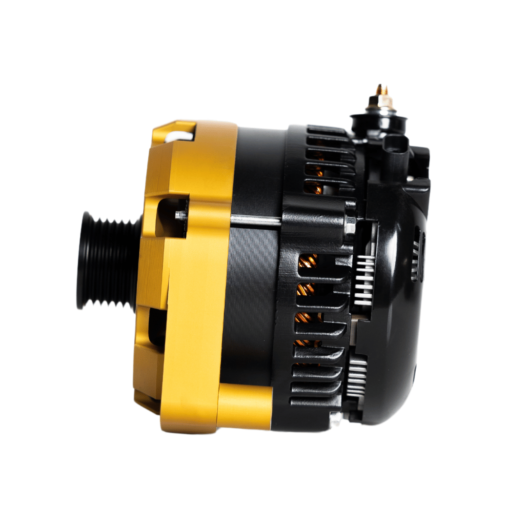 1996-2024 GM Billet High Output Alternator (Gold) - JSI Racing