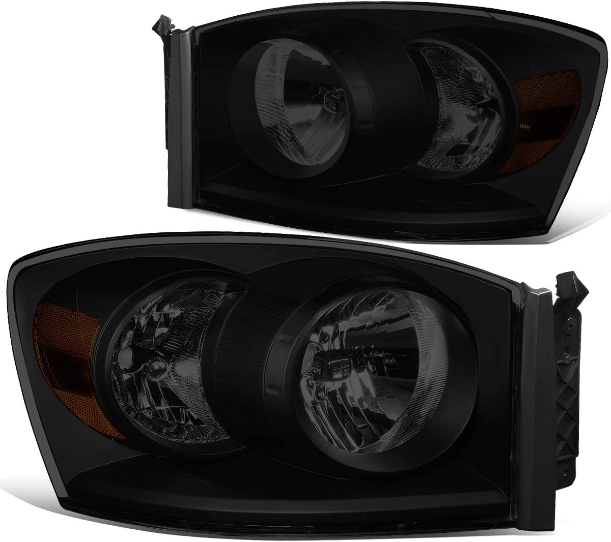 NTXGlow Factory Style Headlights (06-09 Dodge Ram 1500 2500 3500) - JSI Racing 