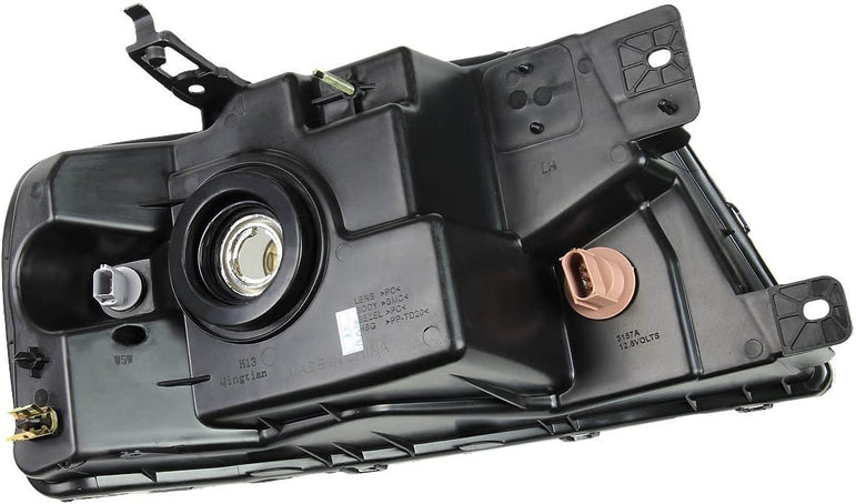 Dna Motoring Hlohf1504cham Headlight Assembly Driver And Passenger Side - JSI Racing 