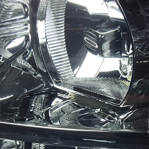 Dna Motoring Hlohcsil07smam Smoke Lens Amber Headlights Compatible With 0713 Silverado 1500 - JSI Racing 