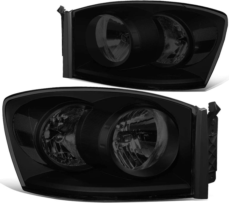 NTXGlow Factory Style Headlights (06-09 Dodge Ram 1500 2500 3500) - JSI Racing 