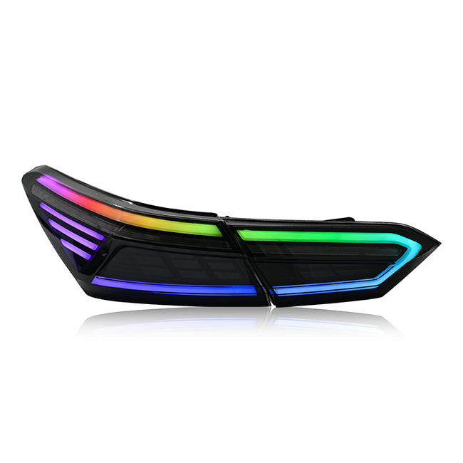 2018-2024 Toyota Camry Xsexle Style RGB Tail Lights - JSI Racing 