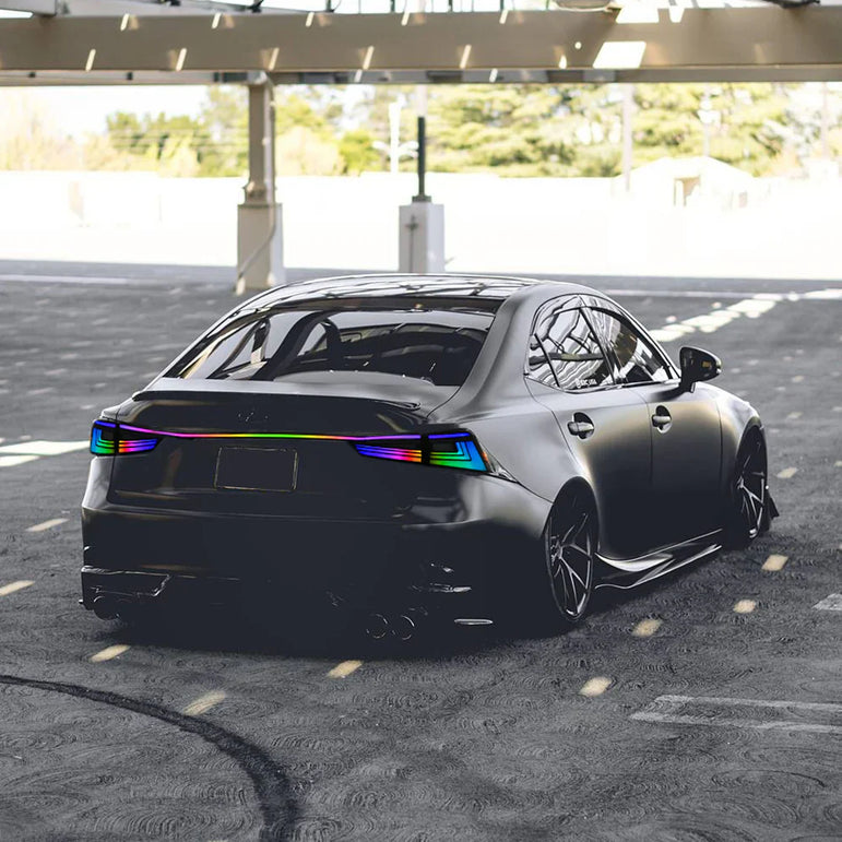 NTXGlow RGB Tail Lights 2014-2021 Lexus IS250 IS300 IS350 IS500 IS200t - JSI Racing 