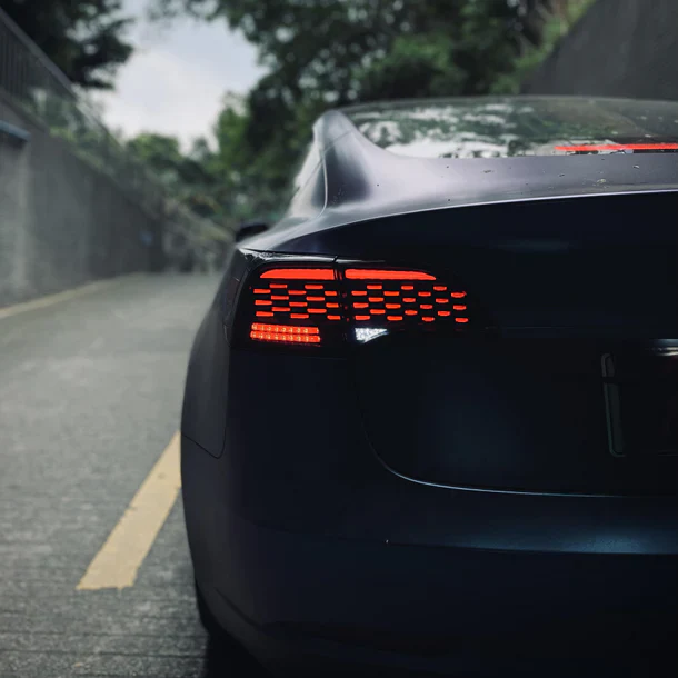 NTXGlow Tail Lights (2017+ Tesla Model 3/Y) - JSI Racing 