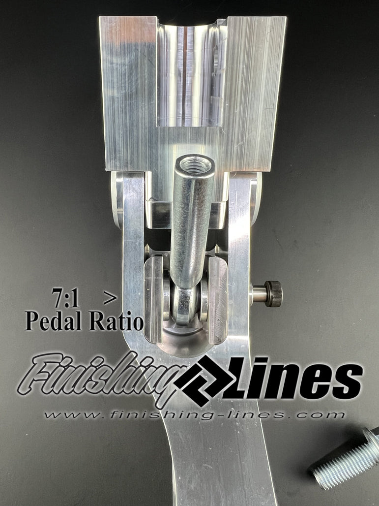 Finishing Lines EG Civic/DC Integra Billet Adjustable Brake Pedal - JSI Racing 