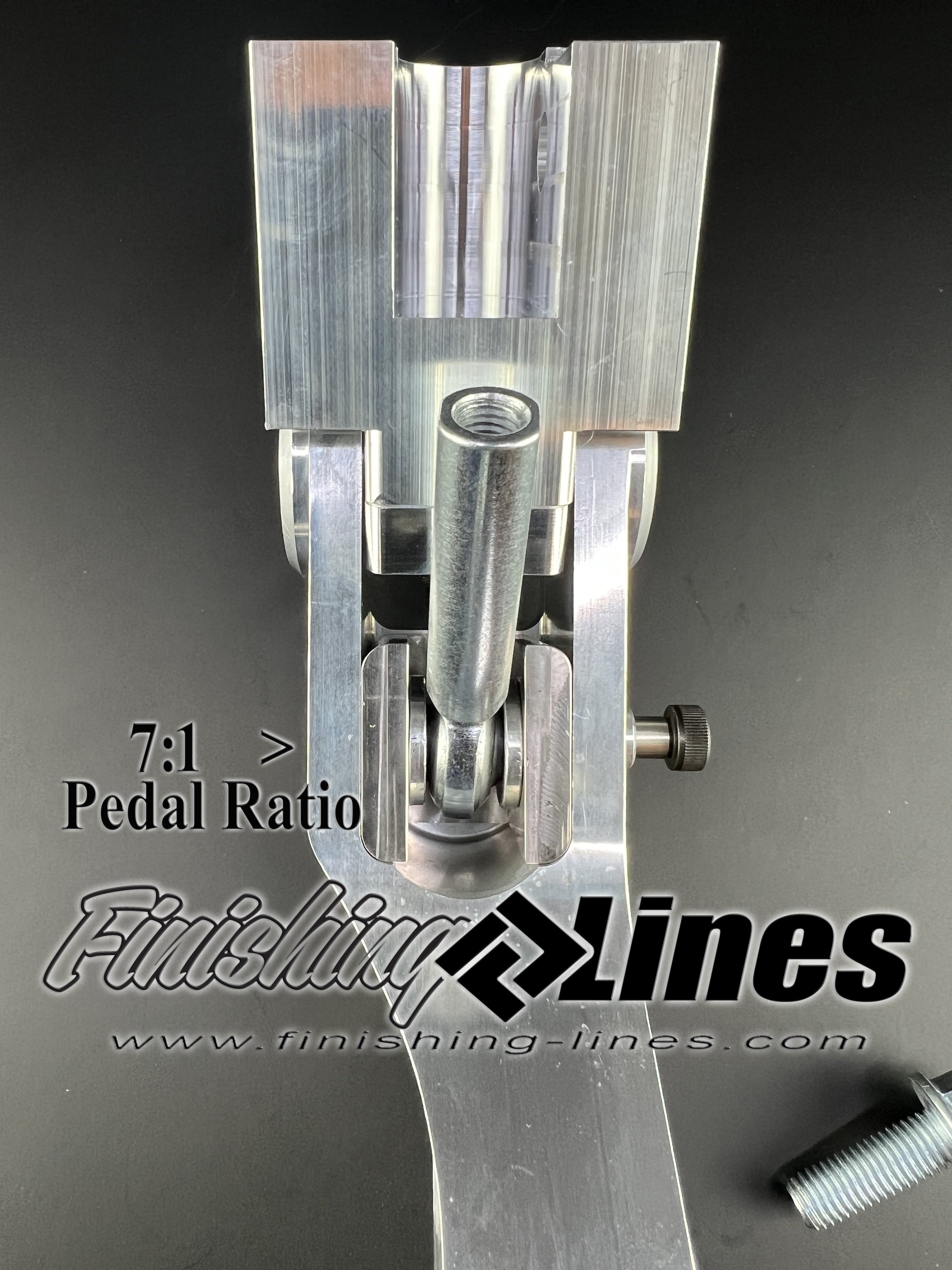 Finishing Lines Billet Adjustable Brake Pedal – EK Manual Brake - JSI Racing 