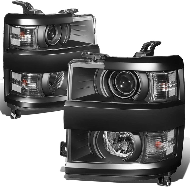 DNA Motoring HL-OH-034-CH-AM Headlight Assembly (Driver and Passenger Side) - JSI Racing 