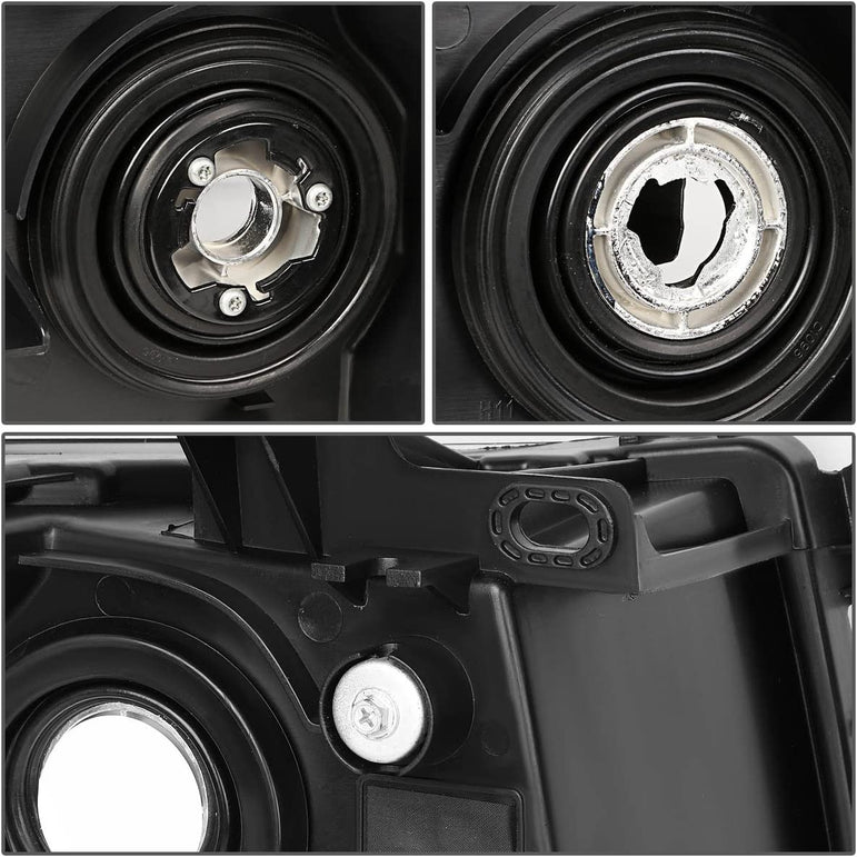 Dna Motoring Hlohcsil07chcl1 Chrome Housing Headlights Compatible With 0713 Silverado 15002500 Hd 3500 1500 - JSI Racing 