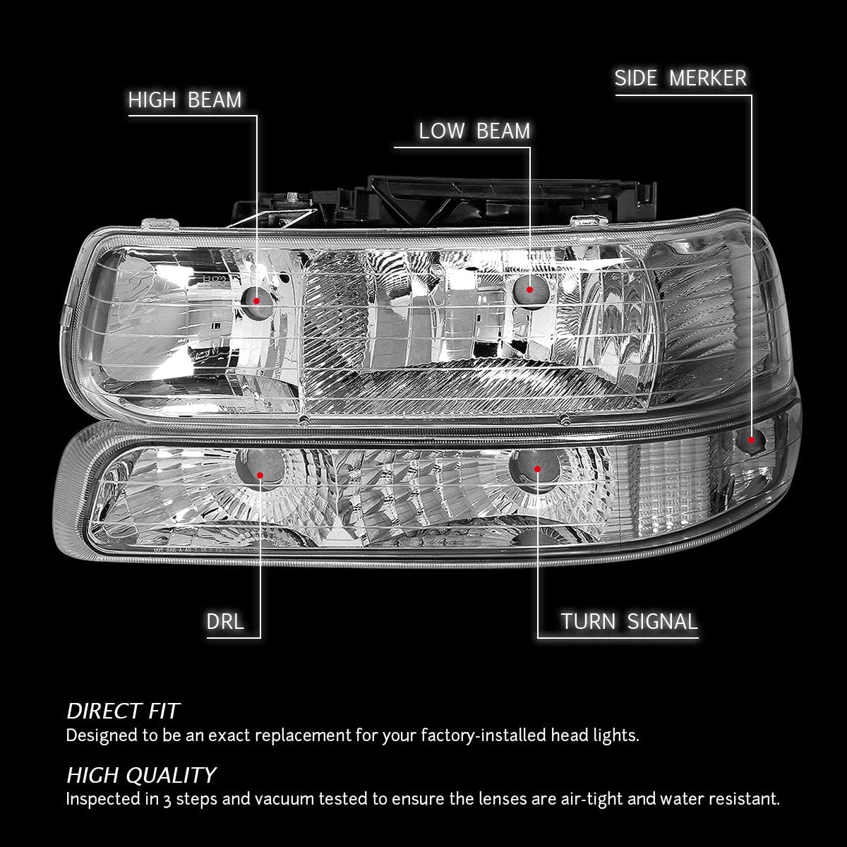 HL-OH-CS99-4P-CL1-VR - JSI Racing 
