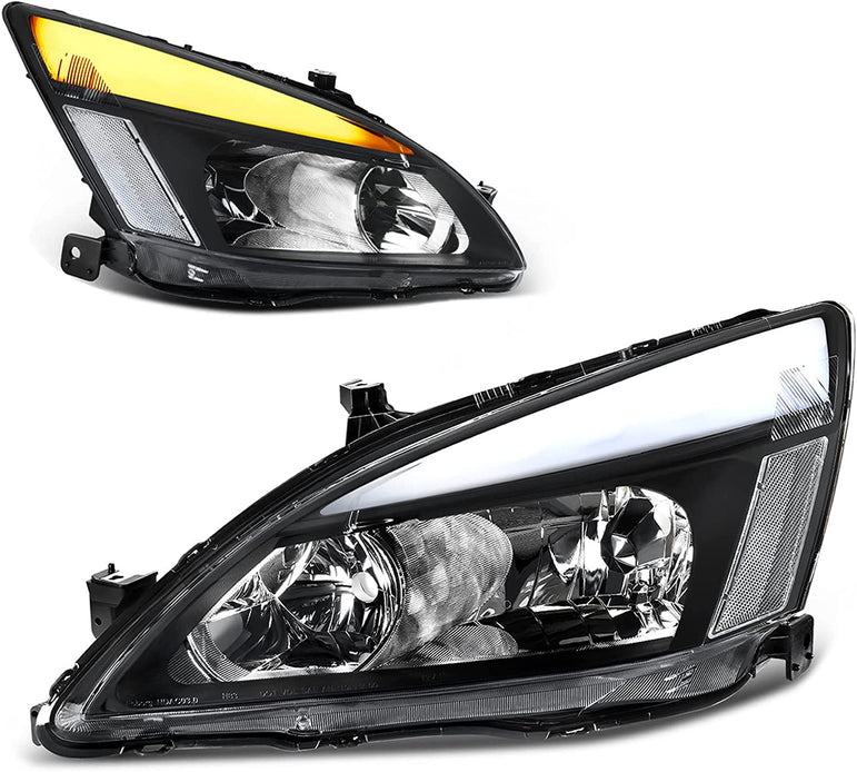 NTXGlow Factory Headlight (03-07 Honda Accord) - JSI Racing 