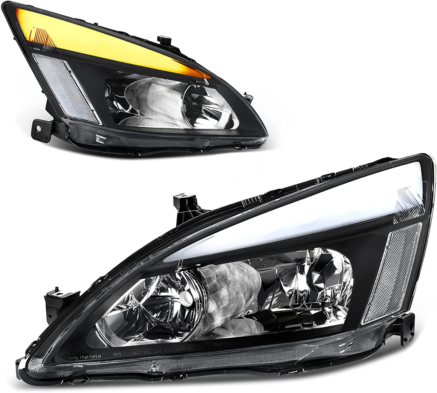 NTXGlow Factory Headlight (03-07 Honda Accord) - JSI Racing 