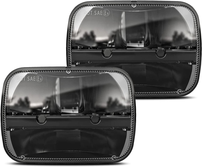 DNA MOTORING HL-OH-F1504-CH-AM Chrome Amber Headlights Replacement Compatible with 04-08 F-150/06-08 Mark LT - JSI Racing 