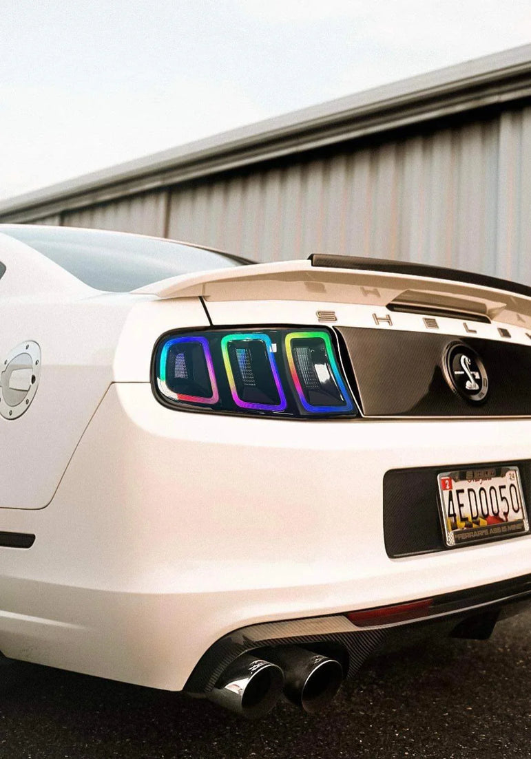 NTXGlow RGB Tail Lights (2010-2014 Ford Mustang) - JSI Racing 