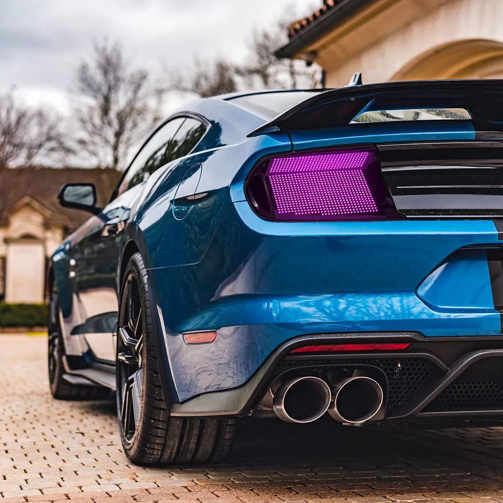 NTXGlow RGB Matrix Tail Lights (2015-2023 Ford Mustang) - JSI Racing 